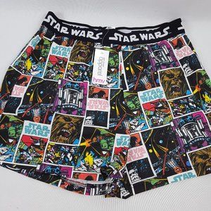 Star Wars Comic Print Boxer Shorts HMV Trilogy
